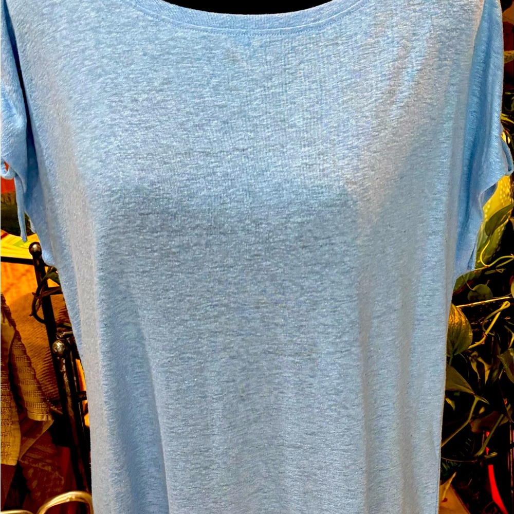 Talbots Linen Blend Tee